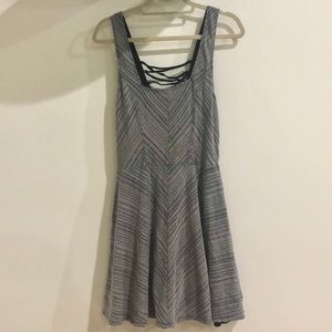 Free people lace up back dress